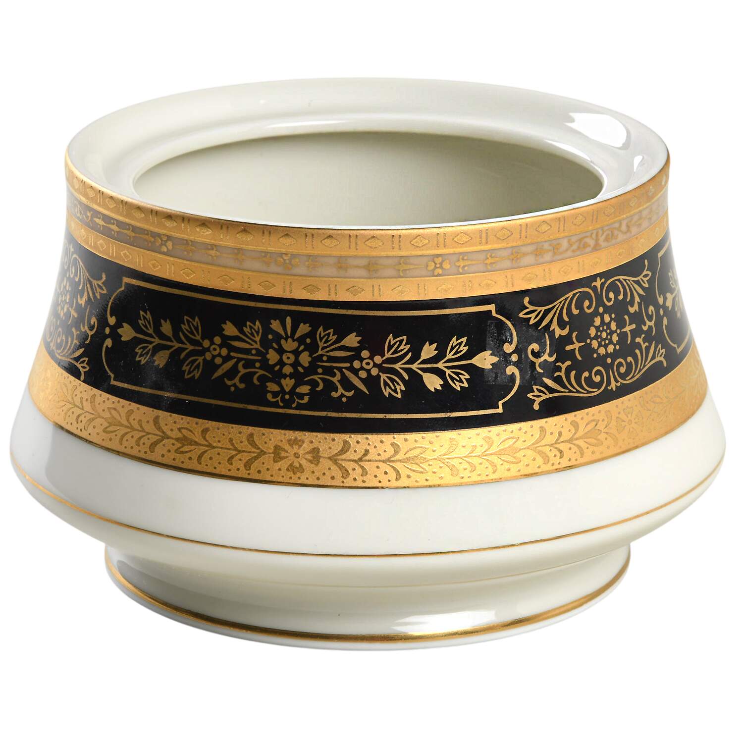 Dynasty Black Sugar Bowl No Lid by Mikasa-1