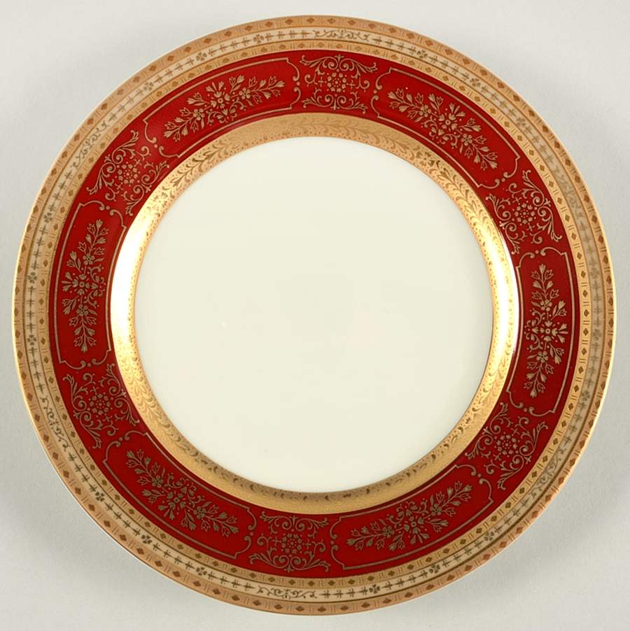 Dynasty Red Salad Plate by Mikasa-1