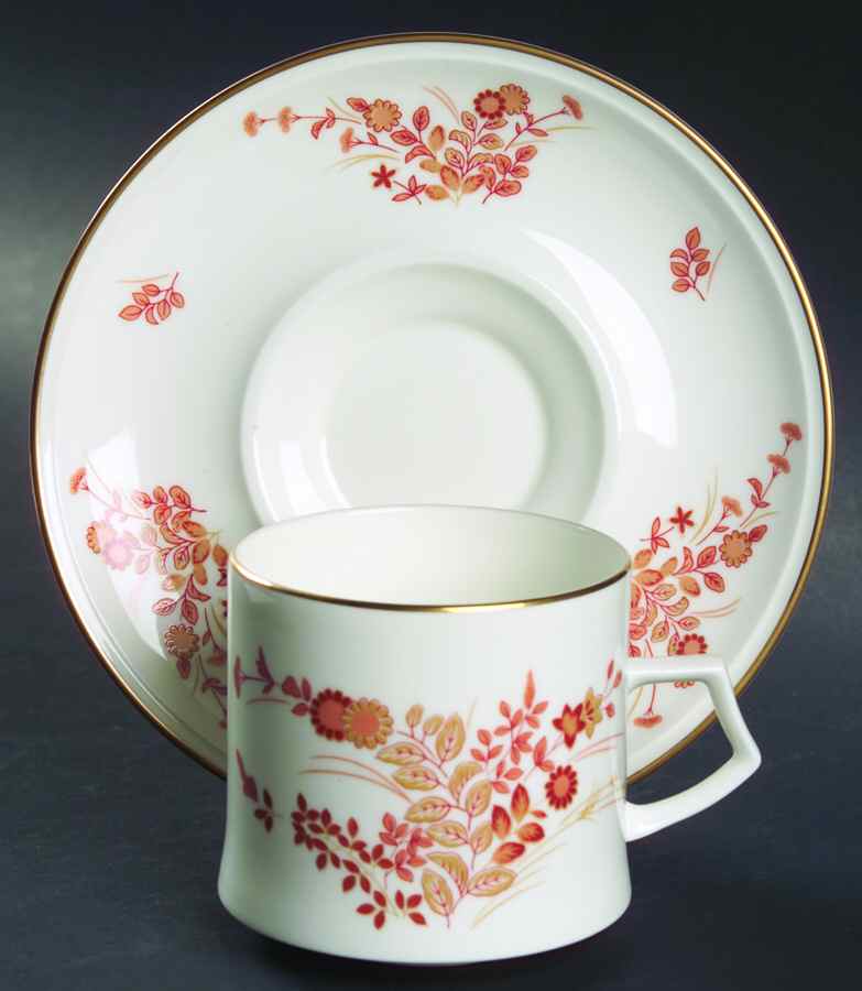 Eastwind Flat Cup & Saucer Set by Mikasa-1
