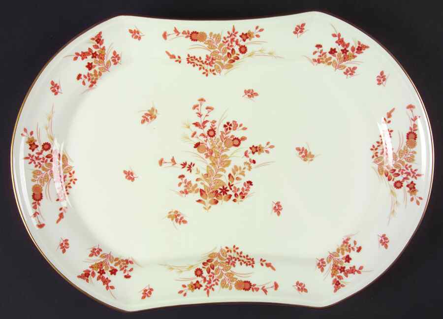Eastwind 14" Oval Serving Platter by Mikasa-1