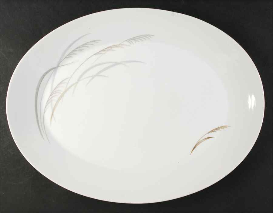 Eastwind 16" Oval Serving Platter by Mikasa-1