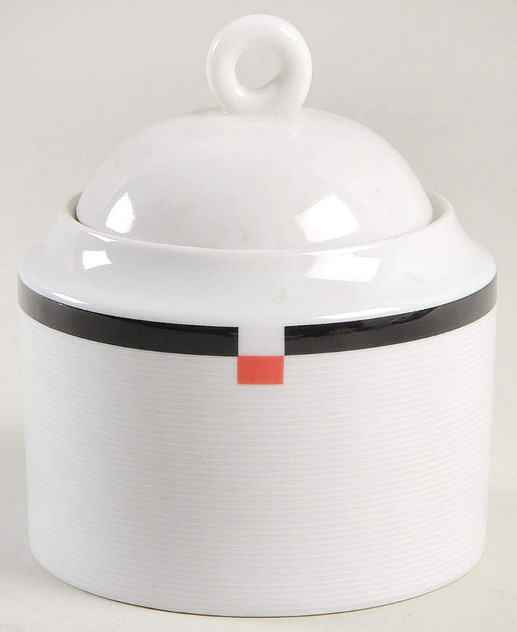 Ebony Accent Sugar Bowl & Lid by Mikasa-1