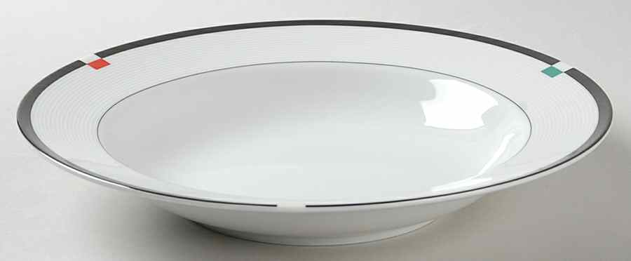 Ebony Accent Rim Soup Bowl by Mikasa-1