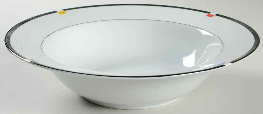 Ebony Accent 10" Round Vegetable Bowl by Mikasa-1