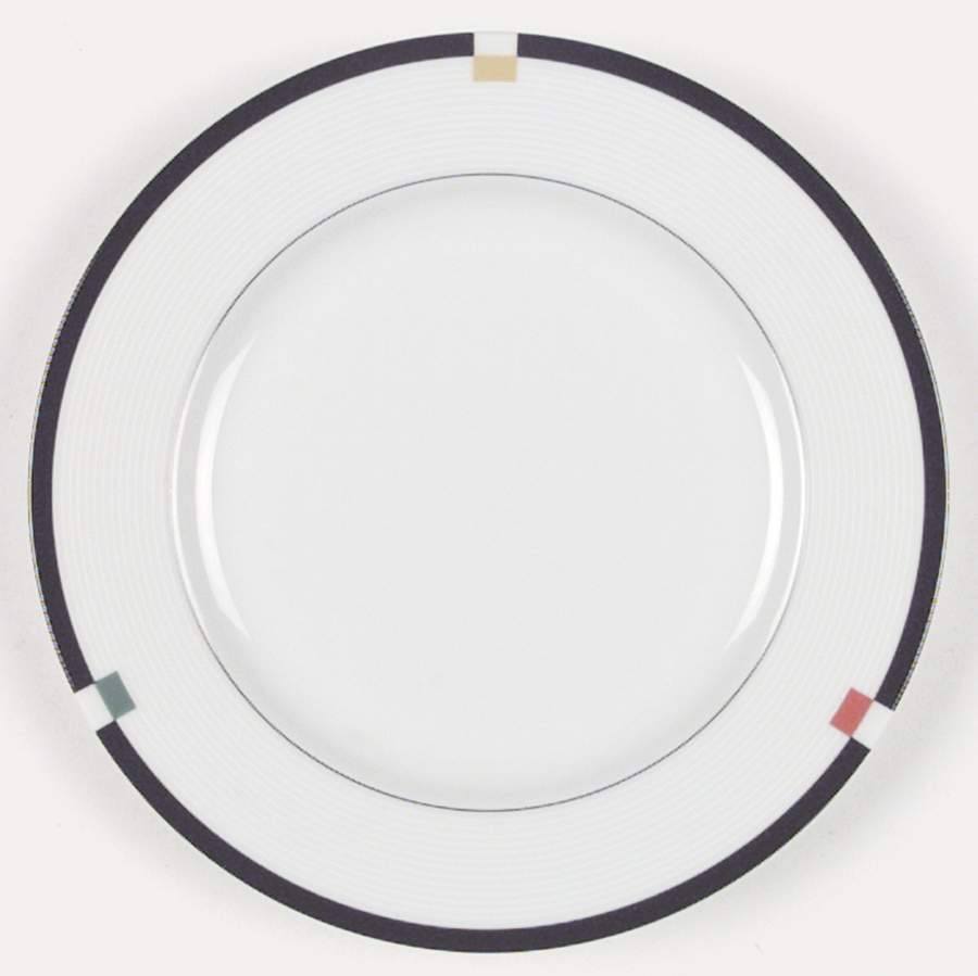 Ebony Accent Salad Plate by Mikasa-1