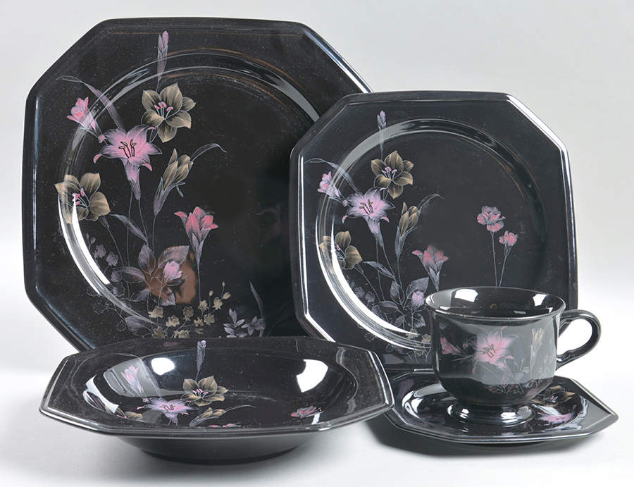 Ebony Garden 5 Piece Place Setting by Mikasa-1