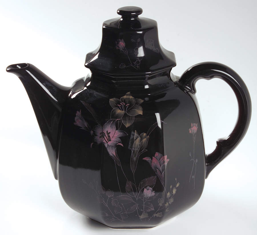 Ebony Garden Coffee Pot & Lid by Mikasa-1