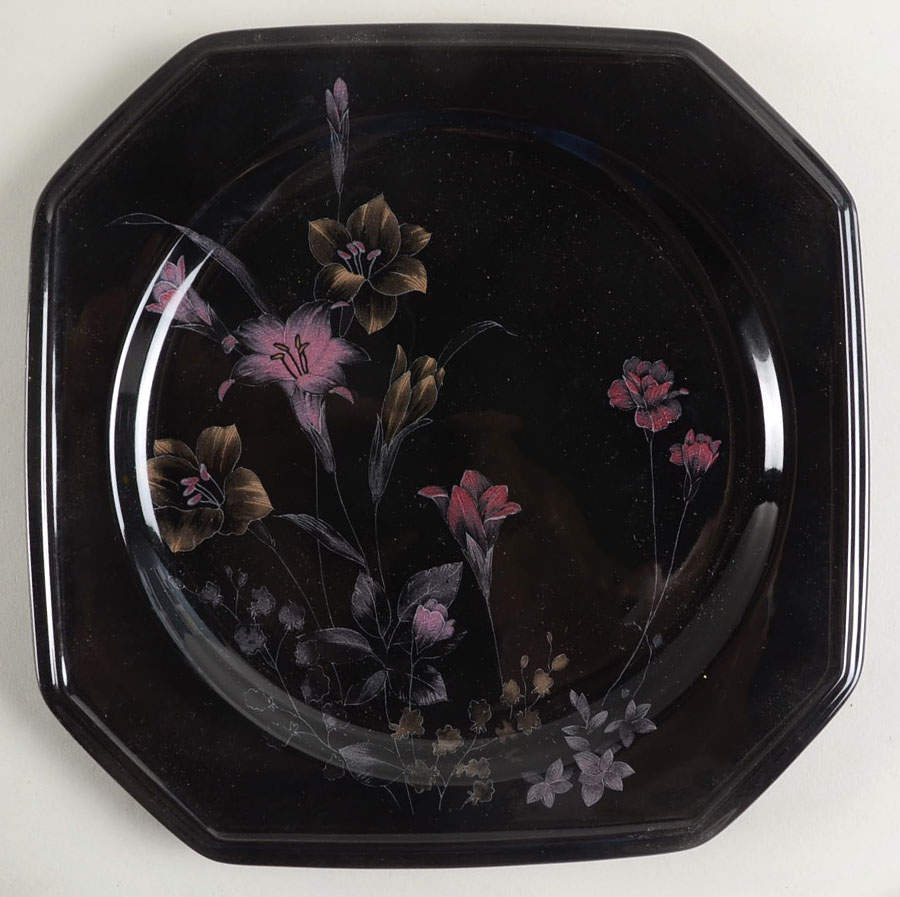 Ebony Garden Salad Plate by Mikasa-1