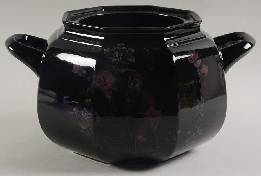 Ebony Garden Tureen No Lid by Mikasa-1