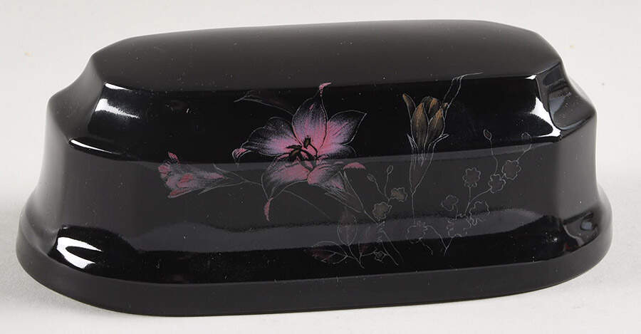 Ebony Garden Lid for 1/4 Lb Butter by Mikasa-1