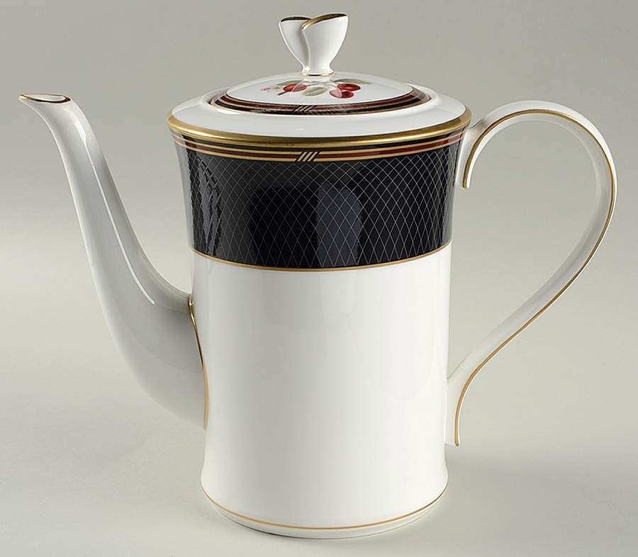 Ebony Garden Coffee Pot & Lid by Mikasa-1