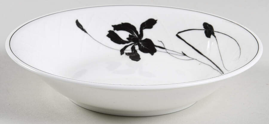 Ebony Iris Fruit/Dessert (Sauce) Bowl by Mikasa-1