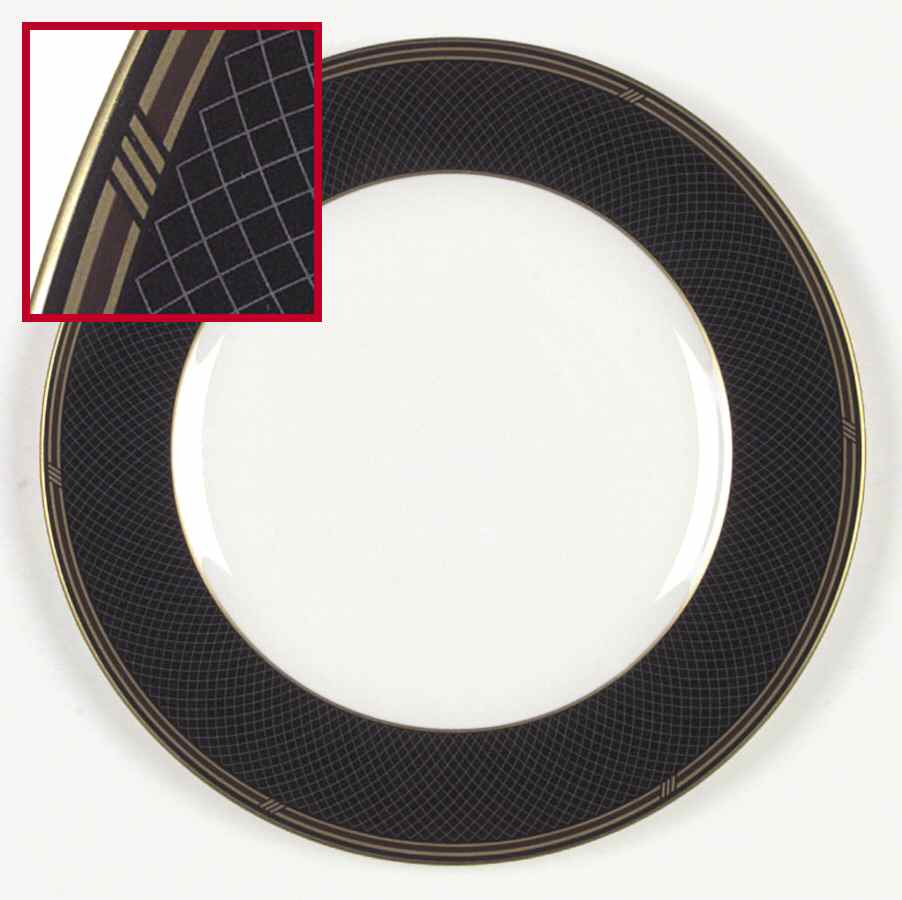 Ebony Jewel Dinner Plate by Mikasa-1