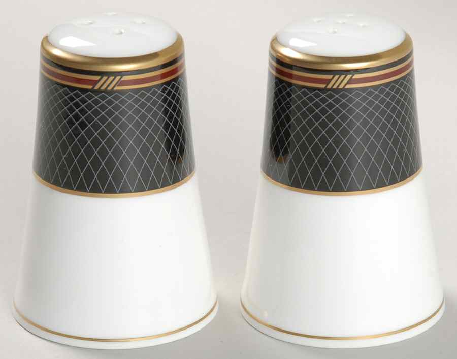Ebony Jewel Salt & Pepper Set by Mikasa-1