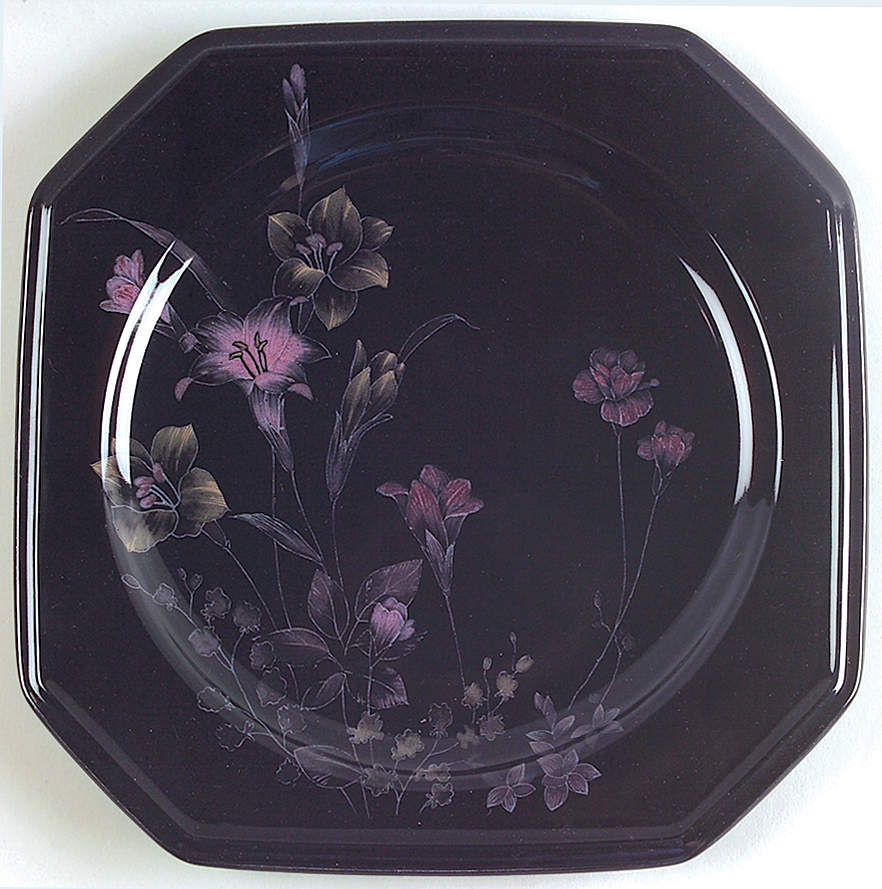 Ebony Meadow Salad Plate by Mikasa-1