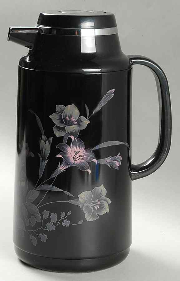 Ebony Meadow Plastic Thermos/Carafe & Lid by Mikasa-1