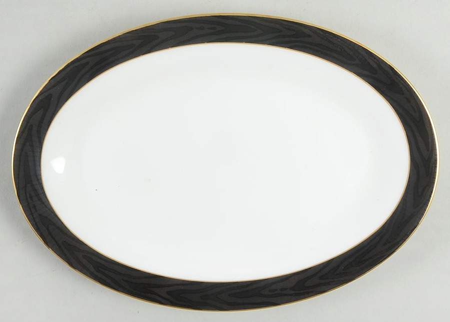 Ebony Moire Butter Tray by Mikasa-1