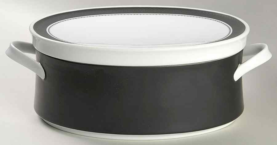Ebony Oval Covered Vegetable by Mikasa-1