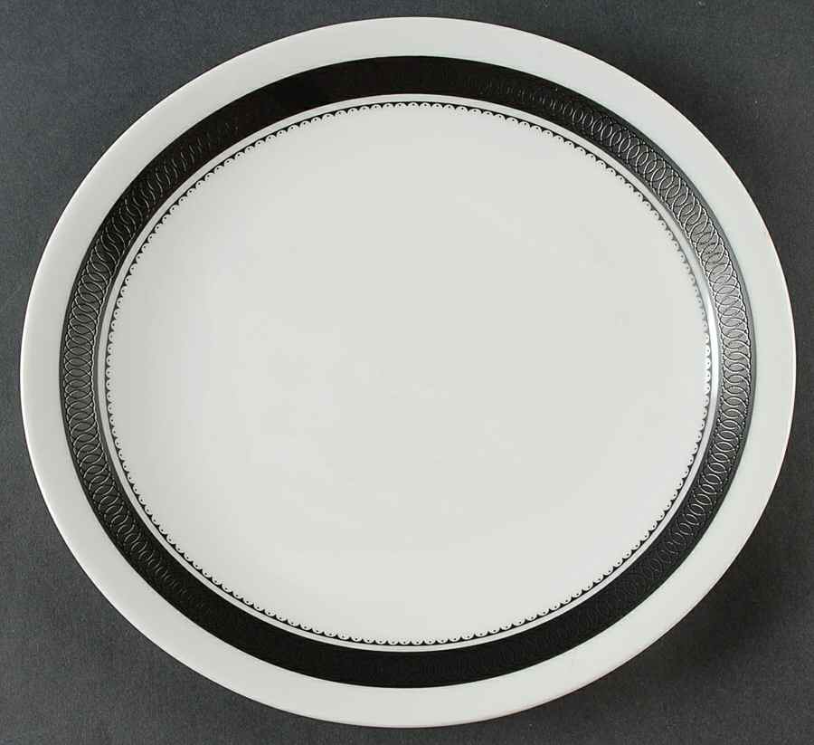 Ebony Salad Plate by Mikasa-1