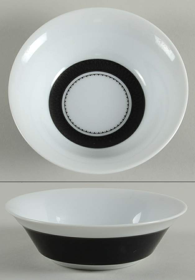 Ebony Fruit/Dessert (Sauce) Bowl by Mikasa-1