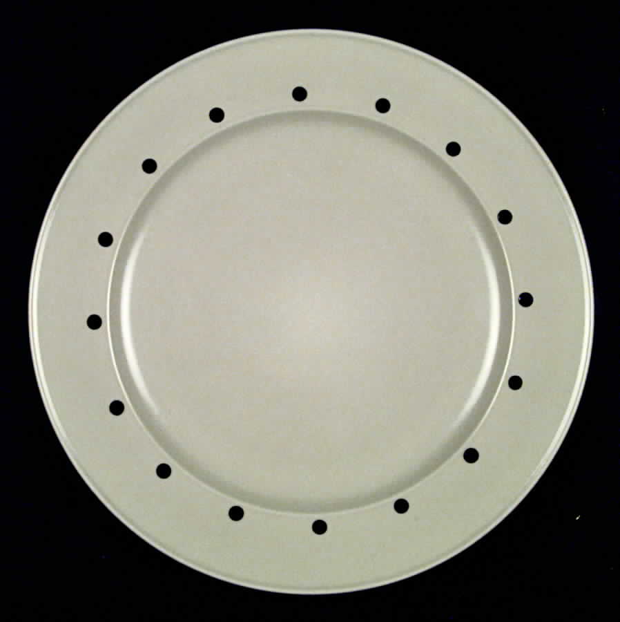 Ebony Pearls Dinner Plate by Mikasa-1