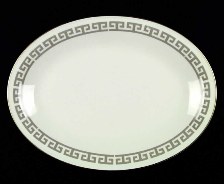 Ebb Tide 12" Oval Serving Platter by Mikasa-1