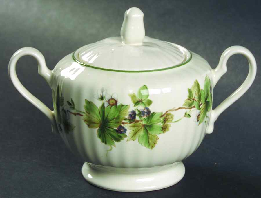 Eden Hall Sugar Bowl & Lid by Mikasa-1