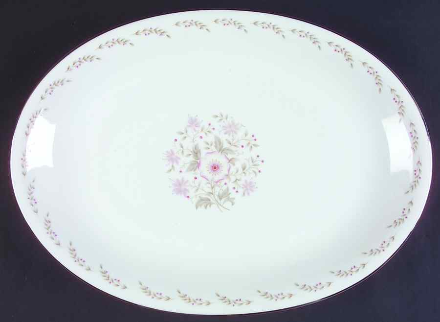 Edna 16" Oval Serving Platter by Mikasa-1
