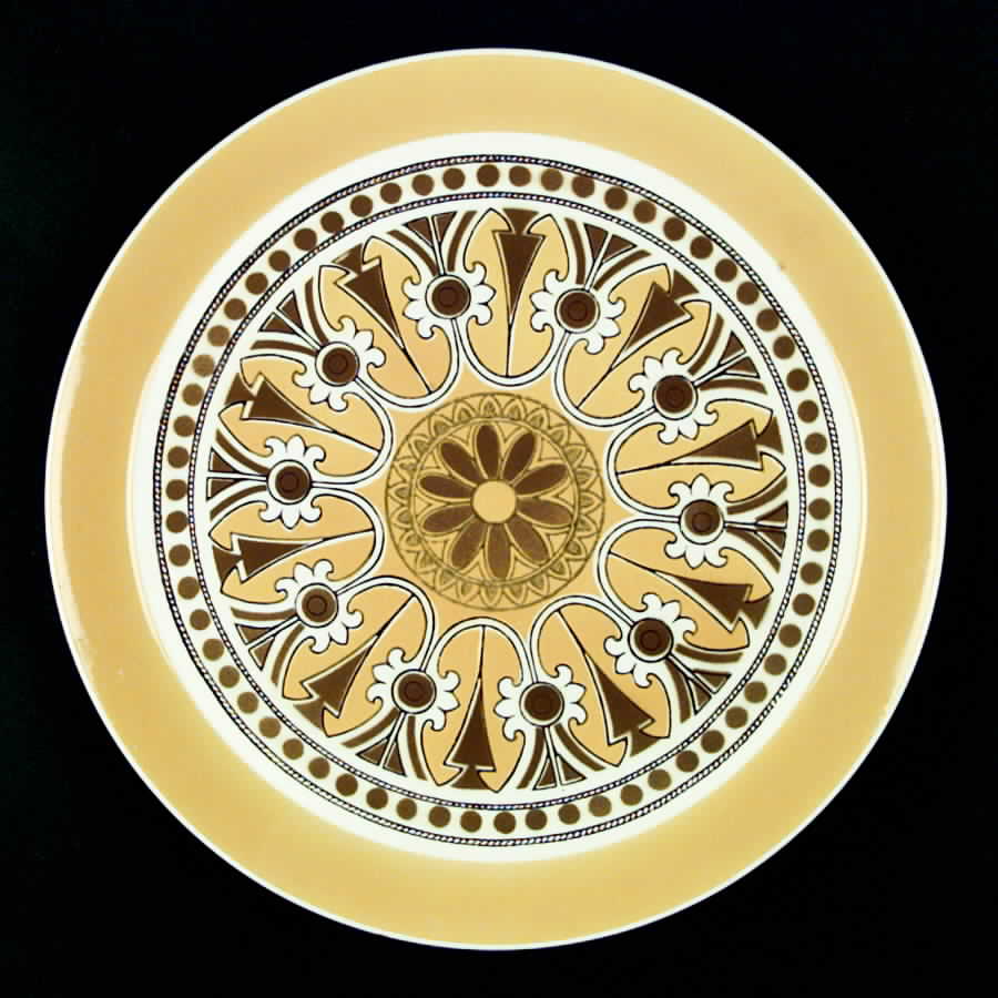 Eldora Yellow 12" Chop Plate (Round Platter) by Mikasa-1