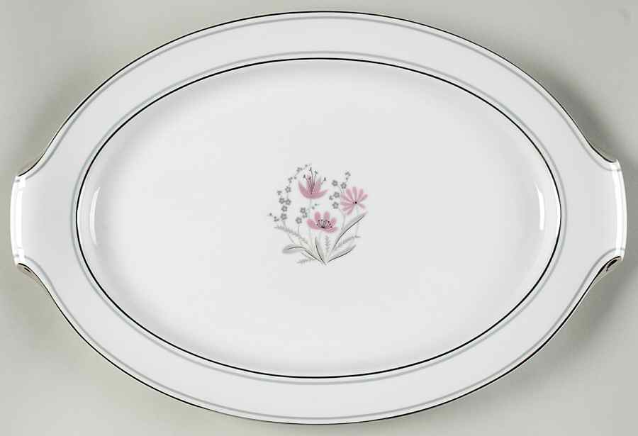 Eleanore 17" Oval Serving Platter by Mikasa-1