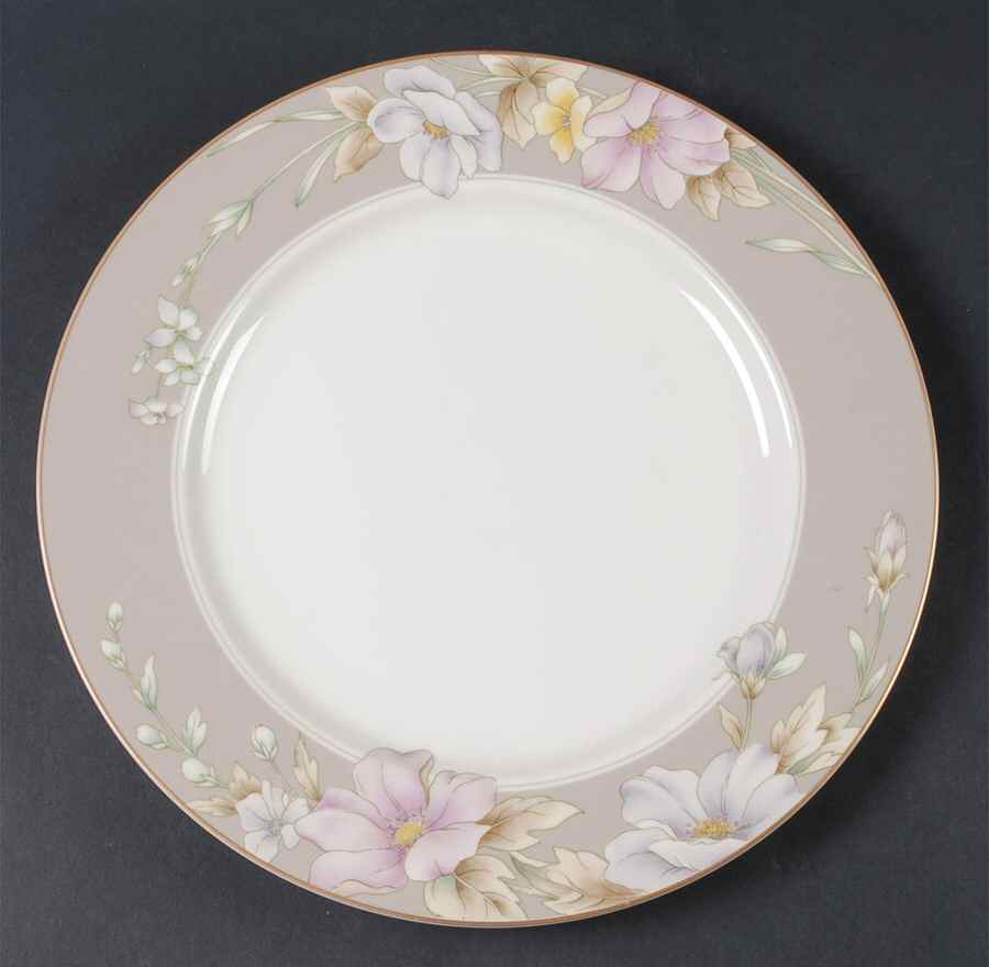 Elegance Grey 12" Chop Plate (Round Platter) by Mikasa-1