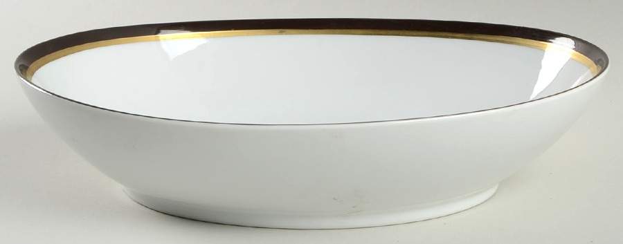 Elegance 10" Oval Vegetable Bowl by Mikasa-1