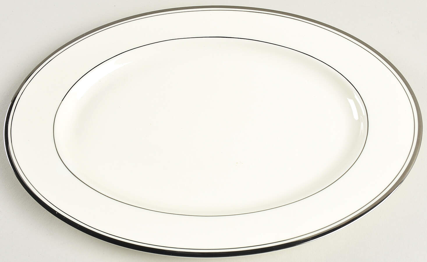 Elite 12" Oval Serving Platter by Mikasa-1