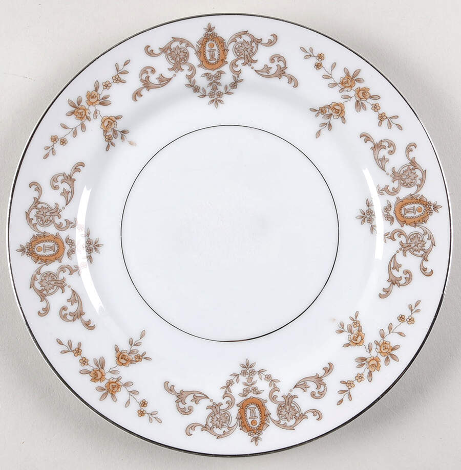 Elizabeth Salad Plate by Mikasa-1