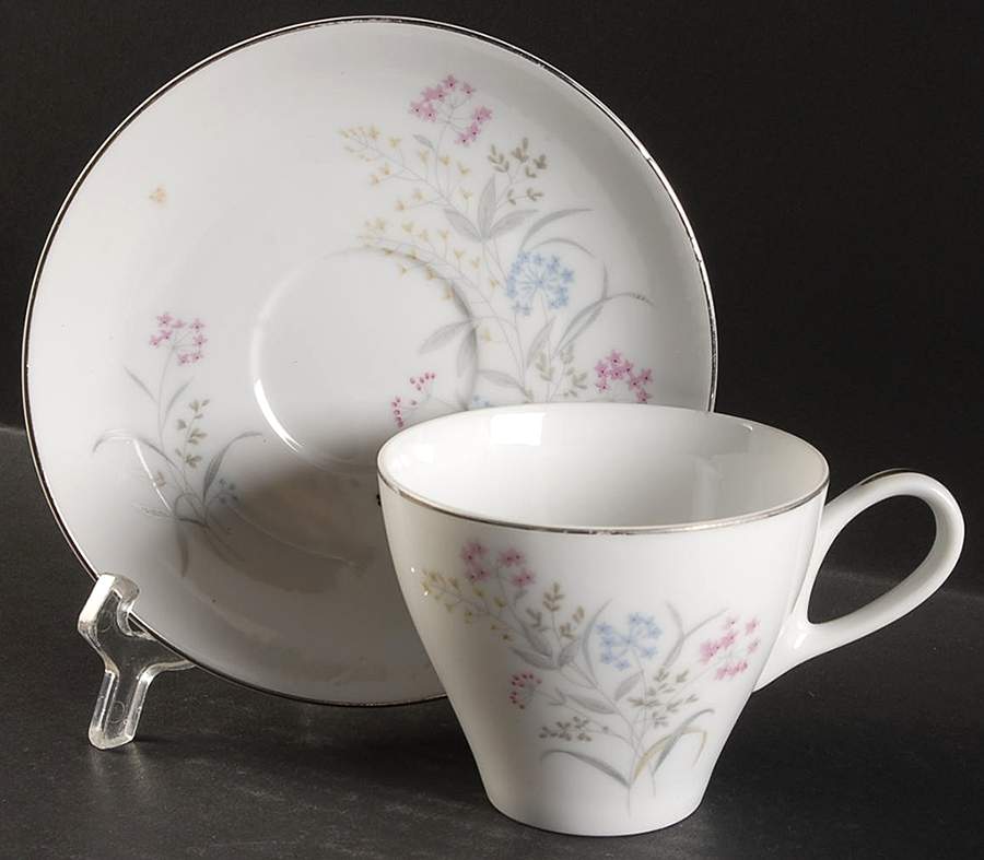 Elsie Flat Cup & Saucer Set by Mikasa-1