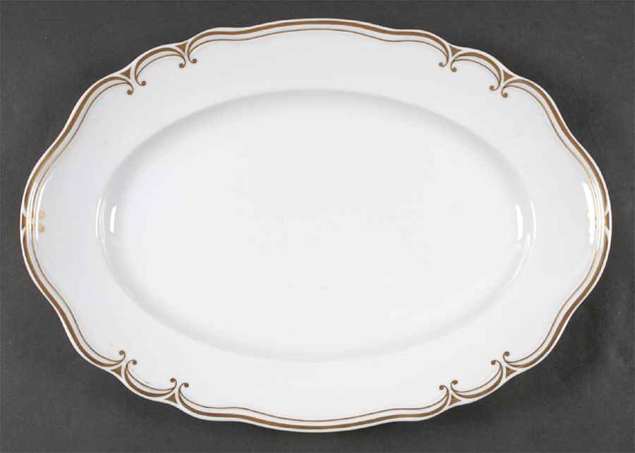 Embassy 15" Oval Serving Platter by Mikasa-1