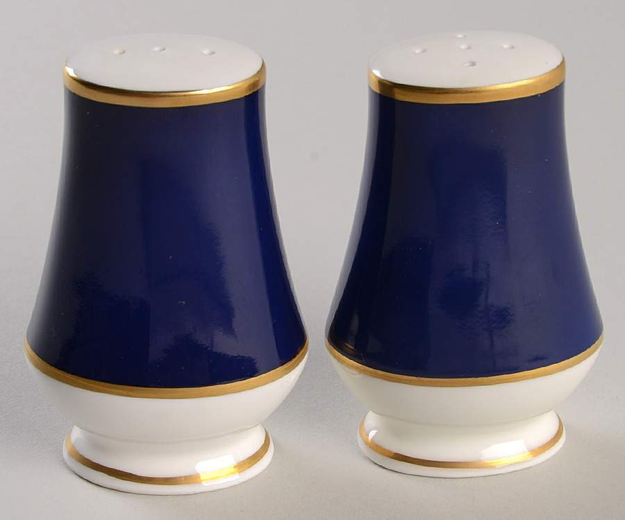 Empire Blue Salt & Pepper Set by Mikasa-1