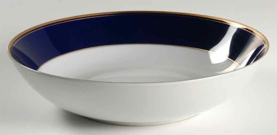 Empire Blue 9" Round Vegetable Bowl by Mikasa-1