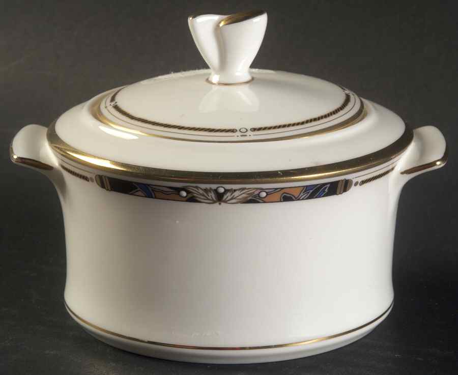 Embrace Sugar Bowl & Lid by Mikasa-1