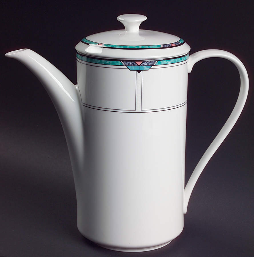 Emerald Cove Coffee Pot & Lid by Mikasa-1