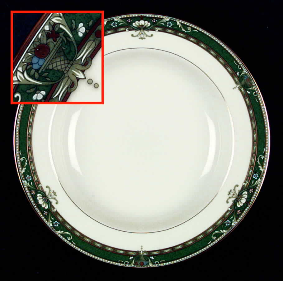 Emerald Court Rim Soup Bowl by Mikasa-1