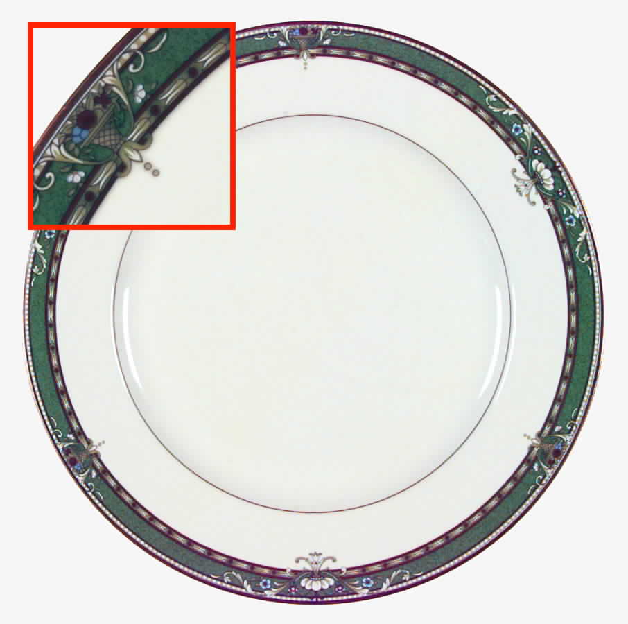 Emerald Court Dinner Plate by Mikasa-1