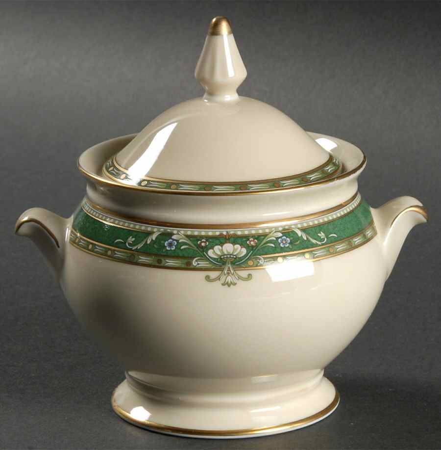 Emerald Court Sugar Bowl & Lid by Mikasa-1