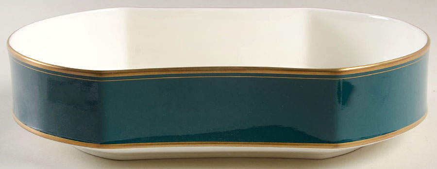Emerald 10" Oval Vegetable Bowl by Mikasa-1