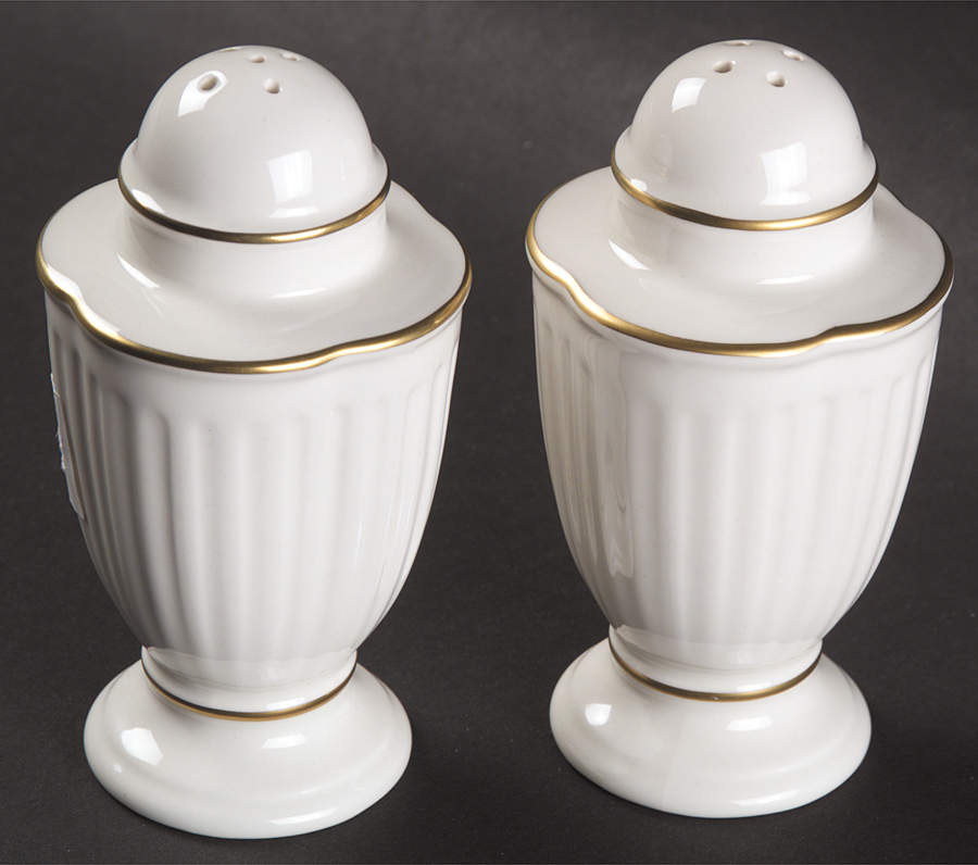 Empire Gold Salt & Pepper Set by Mikasa-1