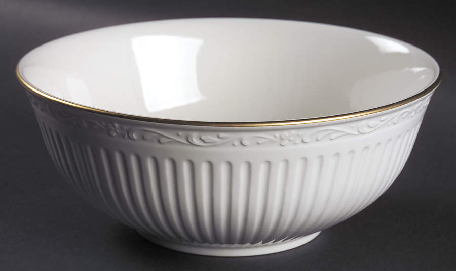 Empire Gold 8" Round Vegetable Bowl by Mikasa-1