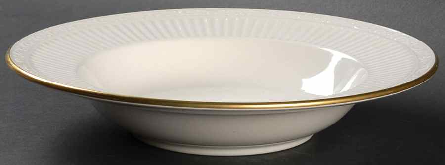 Empire Gold Large Rim Soup Bowl by Mikasa-1
