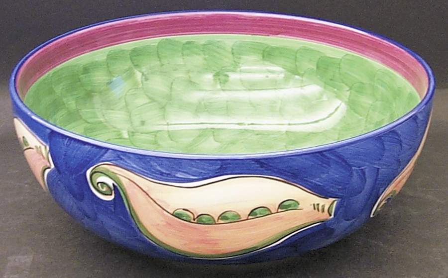 Emerald Harvest 11" Large Salad Serving Bowl by Mikasa-1
