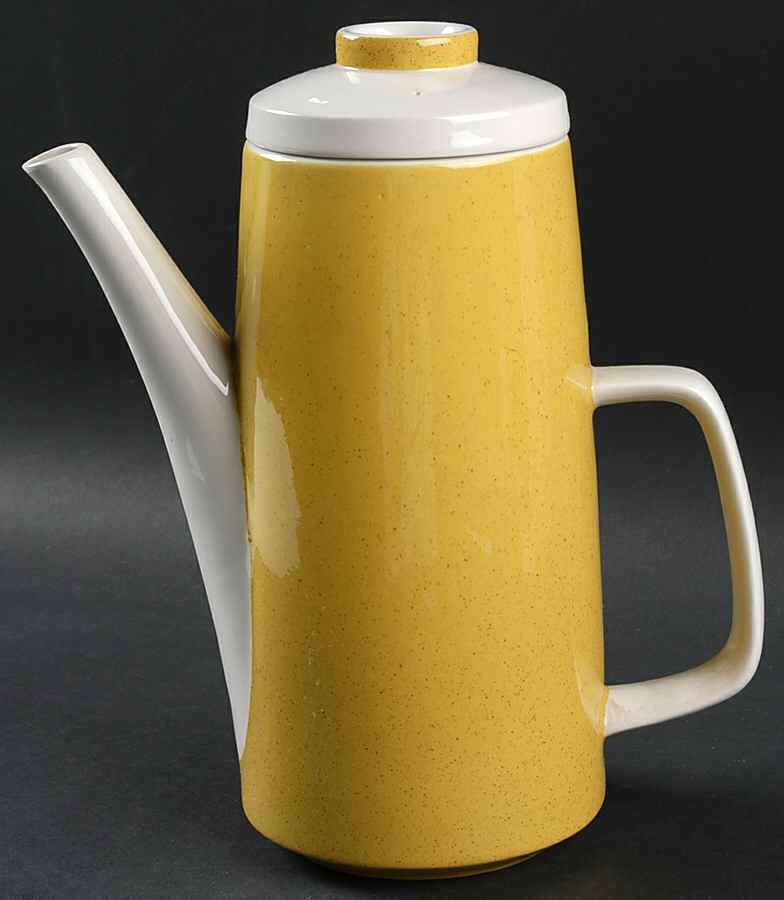 Mediterrania Empire Gold Coffee Pot & Lid by Mikasa-1