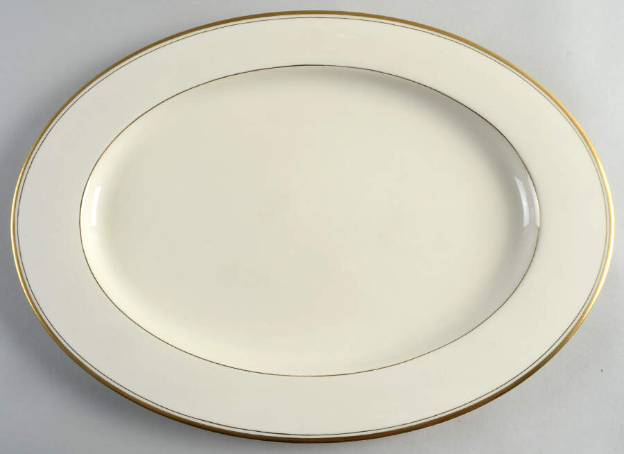 Empire 17" Oval Serving Platter by Mikasa-1